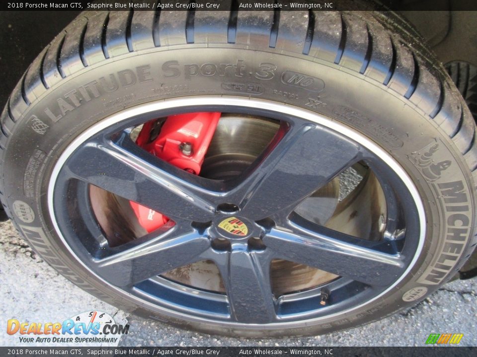 2018 Porsche Macan GTS Sapphire Blue Metallic / Agate Grey/Blue Grey Photo #8