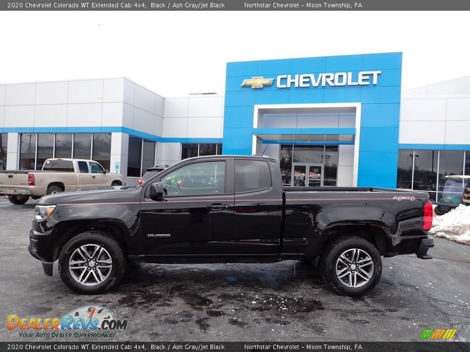 2020 Chevrolet Colorado WT Extended Cab 4x4 Black / Ash Gray/Jet Black Photo #3