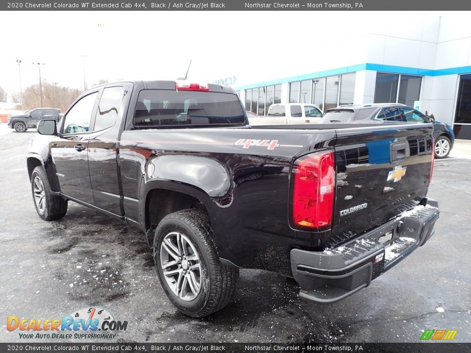 2020 Chevrolet Colorado WT Extended Cab 4x4 Black / Ash Gray/Jet Black Photo #4