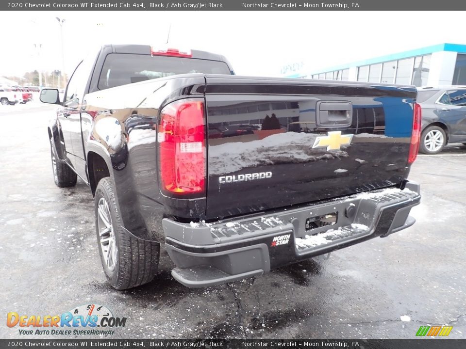 2020 Chevrolet Colorado WT Extended Cab 4x4 Black / Ash Gray/Jet Black Photo #5