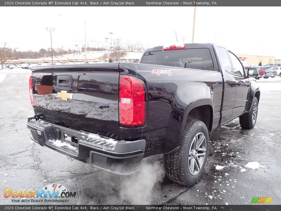 2020 Chevrolet Colorado WT Extended Cab 4x4 Black / Ash Gray/Jet Black Photo #7