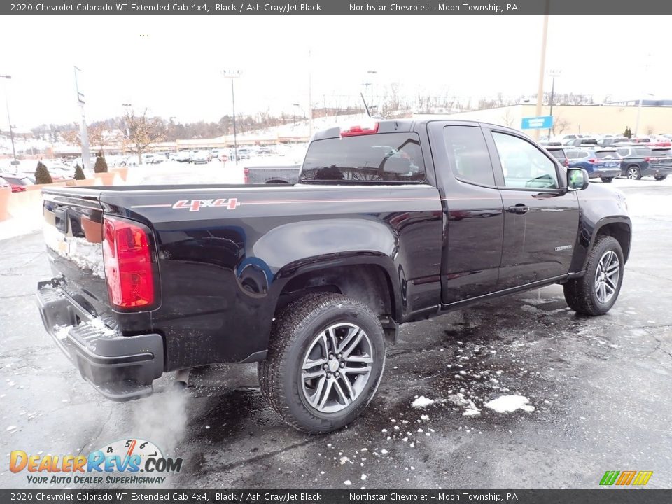 2020 Chevrolet Colorado WT Extended Cab 4x4 Black / Ash Gray/Jet Black Photo #8