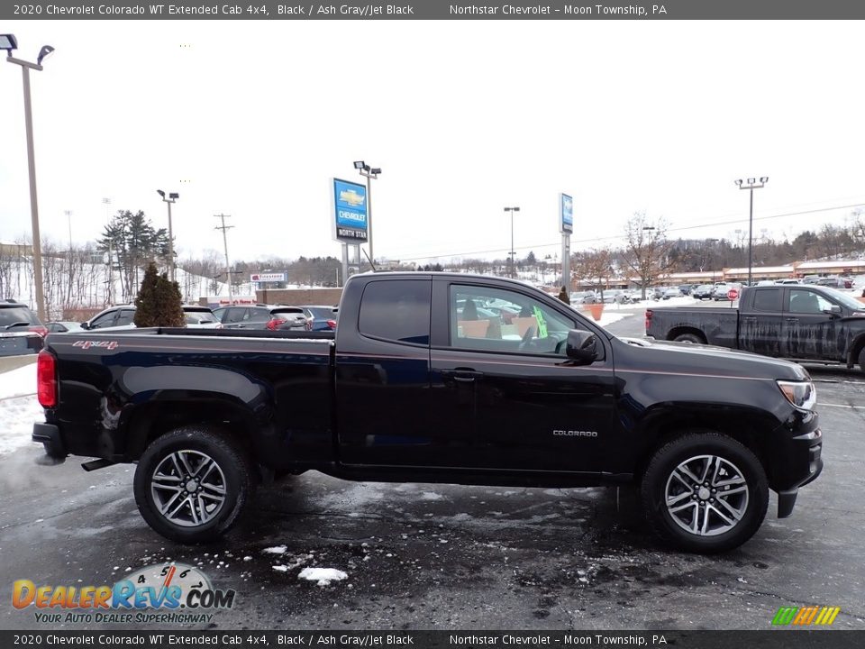 2020 Chevrolet Colorado WT Extended Cab 4x4 Black / Ash Gray/Jet Black Photo #9