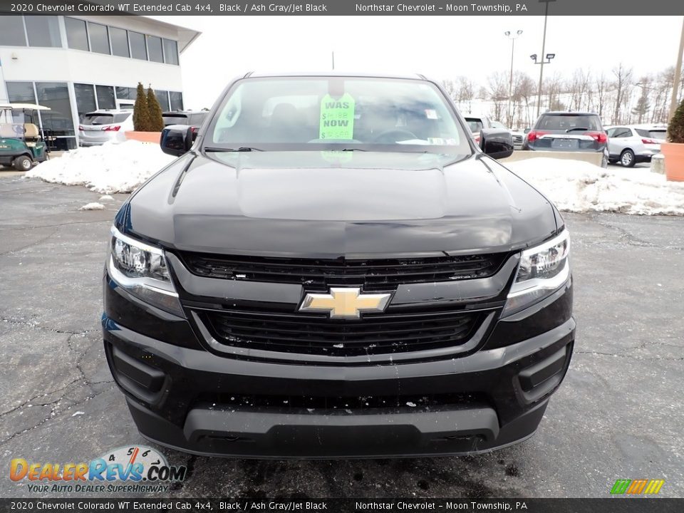 2020 Chevrolet Colorado WT Extended Cab 4x4 Black / Ash Gray/Jet Black Photo #12