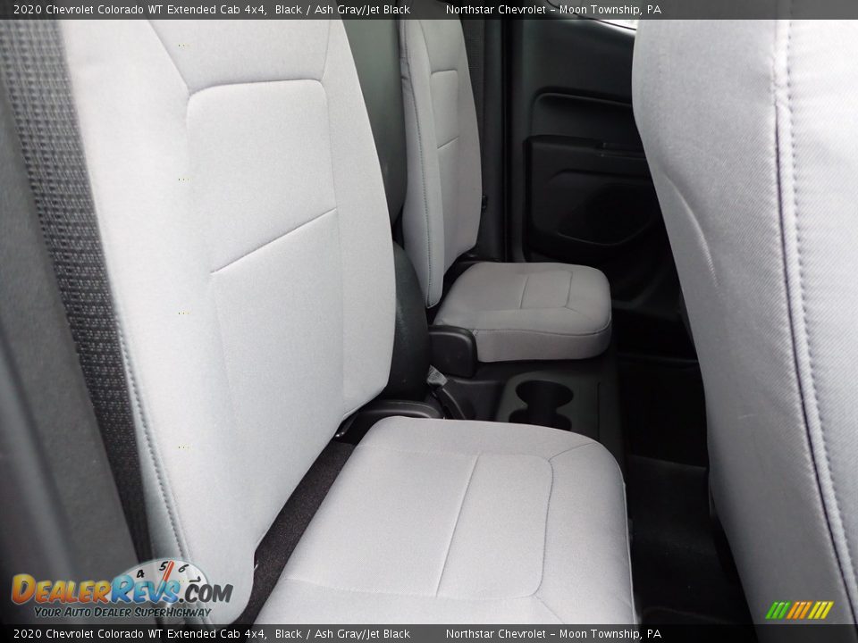 2020 Chevrolet Colorado WT Extended Cab 4x4 Black / Ash Gray/Jet Black Photo #17
