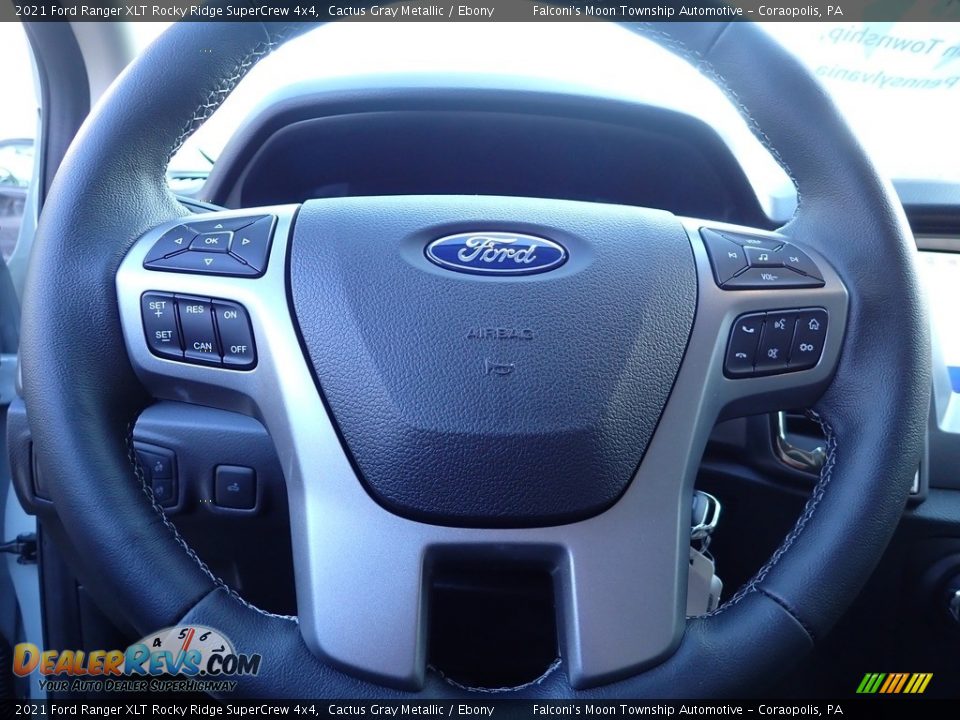 2021 Ford Ranger XLT Rocky Ridge SuperCrew 4x4 Steering Wheel Photo #20