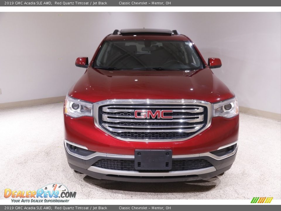 2019 GMC Acadia SLE AWD Red Quartz Tintcoat / Jet Black Photo #2