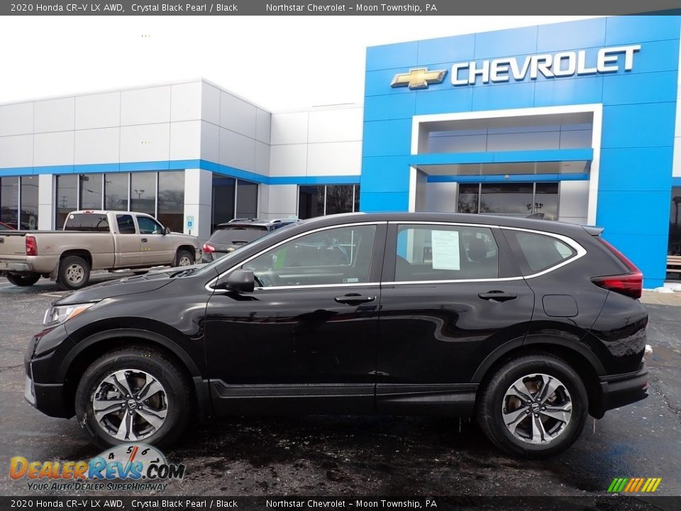 2020 Honda CR-V LX AWD Crystal Black Pearl / Black Photo #3