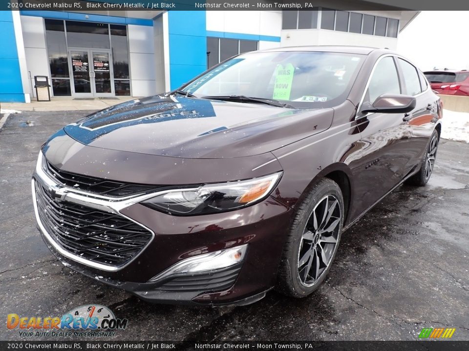 2020 Chevrolet Malibu RS Black Cherry Metallic / Jet Black Photo #2