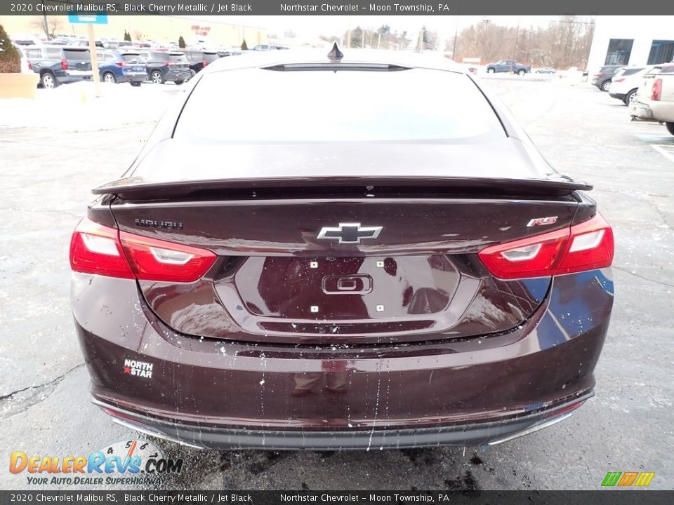 2020 Chevrolet Malibu RS Black Cherry Metallic / Jet Black Photo #6