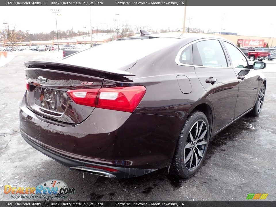 2020 Chevrolet Malibu RS Black Cherry Metallic / Jet Black Photo #8