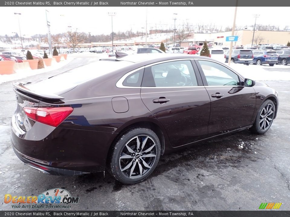 2020 Chevrolet Malibu RS Black Cherry Metallic / Jet Black Photo #9