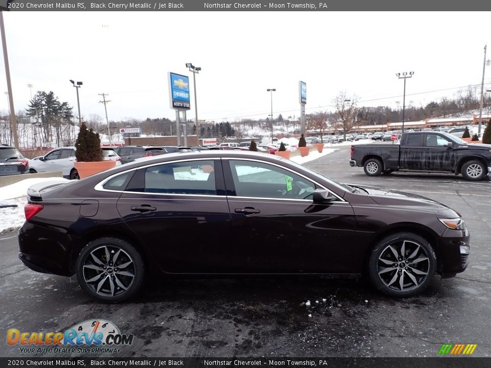 2020 Chevrolet Malibu RS Black Cherry Metallic / Jet Black Photo #10