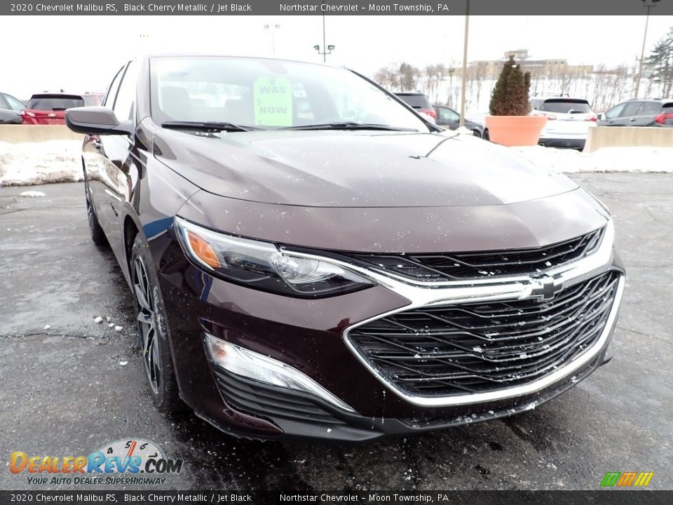 2020 Chevrolet Malibu RS Black Cherry Metallic / Jet Black Photo #12