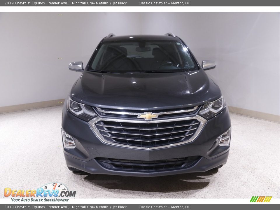 2019 Chevrolet Equinox Premier AWD Nightfall Gray Metallic / Jet Black Photo #2