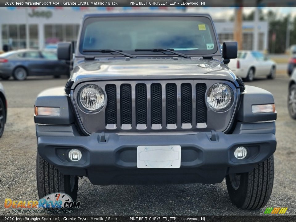 2020 Jeep Wrangler Sport 4x4 Granite Crystal Metallic / Black Photo #2