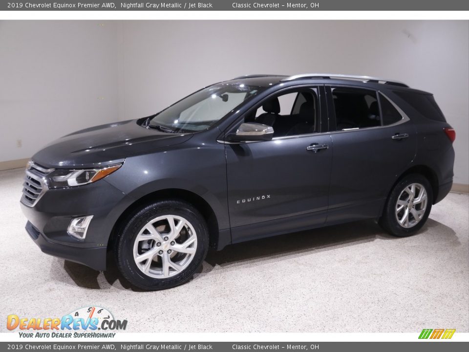 2019 Chevrolet Equinox Premier AWD Nightfall Gray Metallic / Jet Black Photo #3