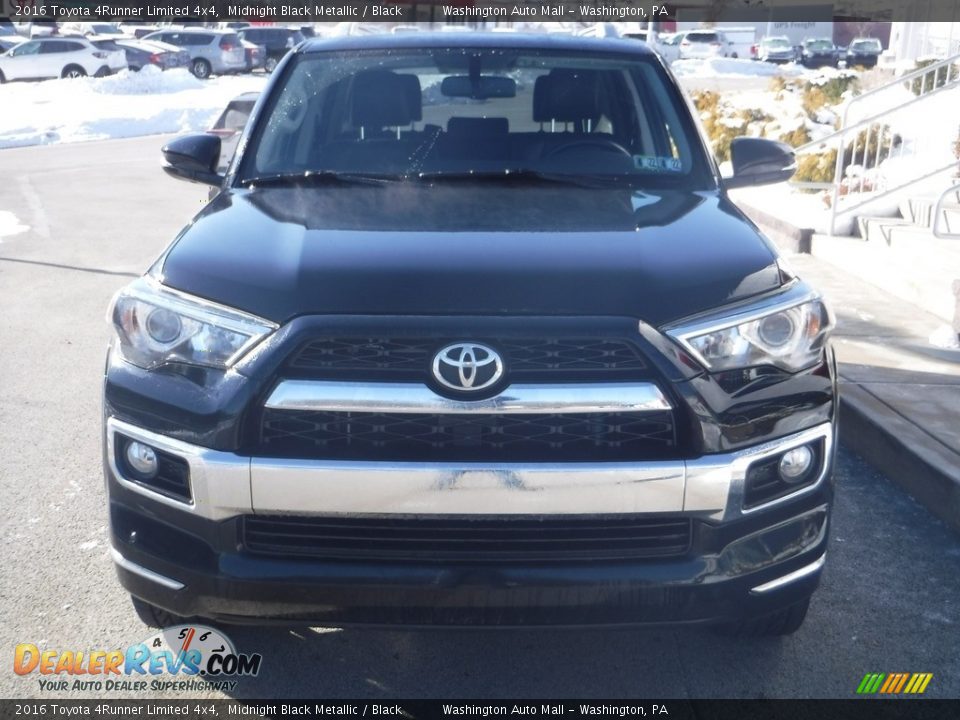 2016 Toyota 4Runner Limited 4x4 Midnight Black Metallic / Black Photo #13