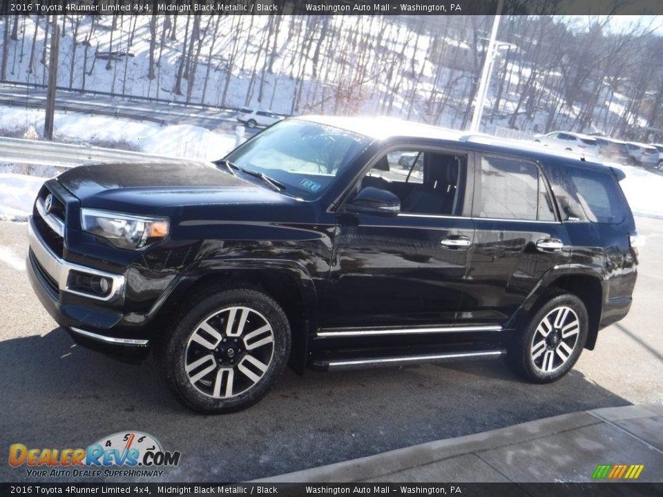 2016 Toyota 4Runner Limited 4x4 Midnight Black Metallic / Black Photo #14