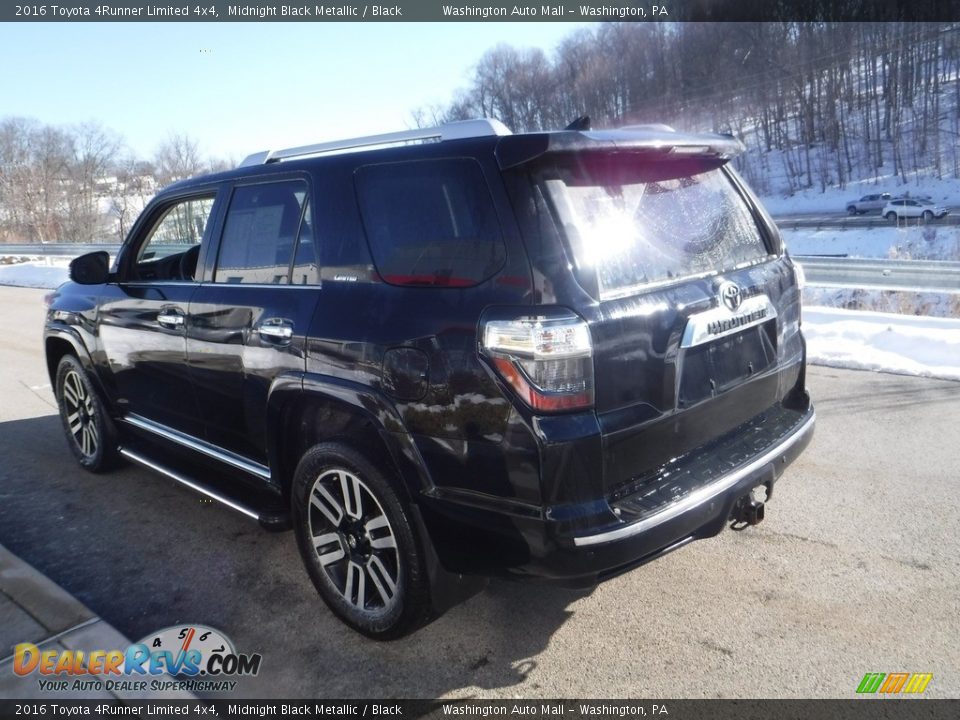 2016 Toyota 4Runner Limited 4x4 Midnight Black Metallic / Black Photo #15