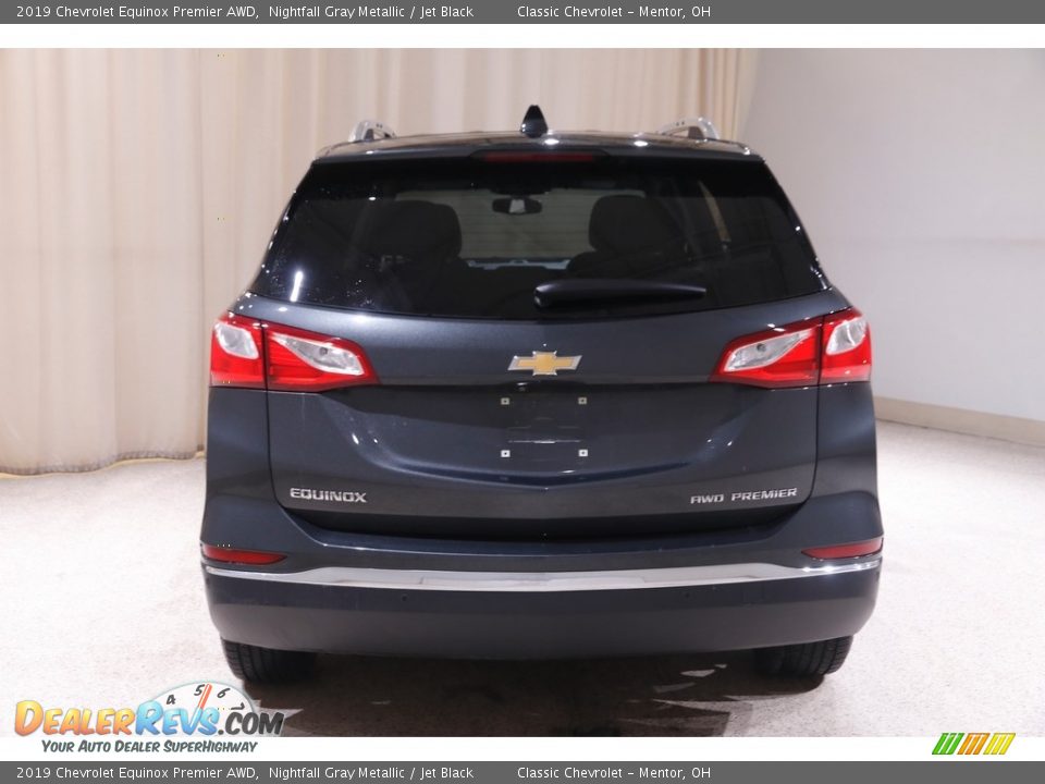 2019 Chevrolet Equinox Premier AWD Nightfall Gray Metallic / Jet Black Photo #17