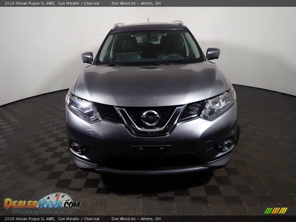 2016 Nissan Rogue SL AWD Gun Metallic / Charcoal Photo #8
