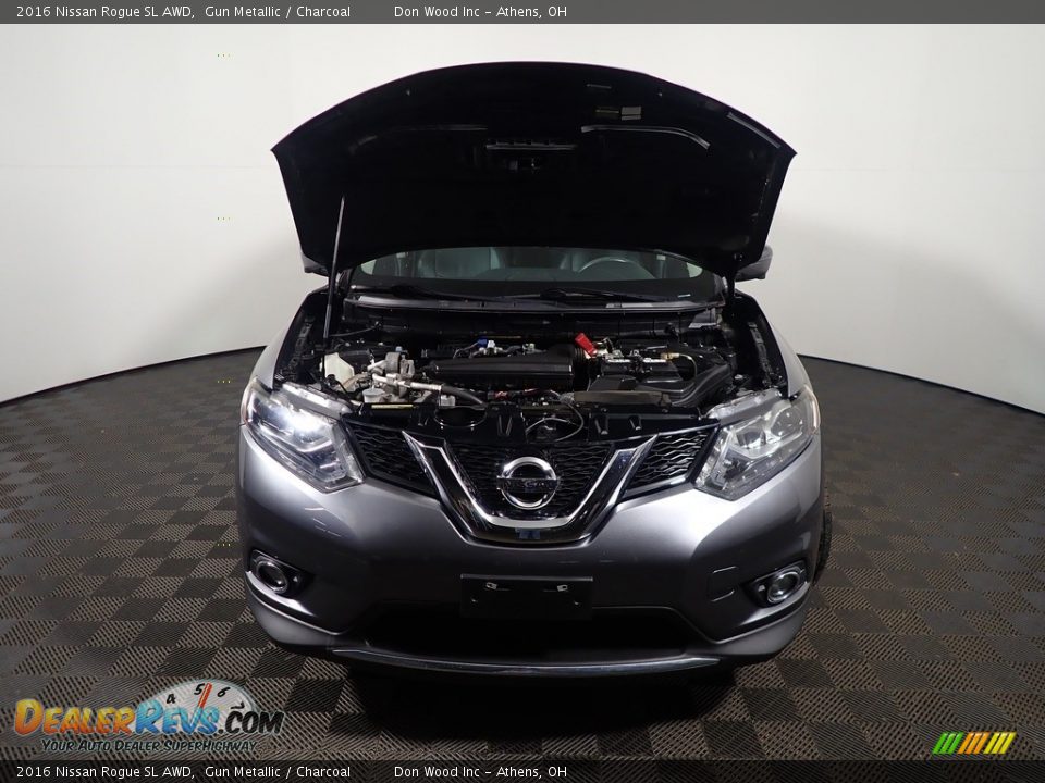 2016 Nissan Rogue SL AWD Gun Metallic / Charcoal Photo #9