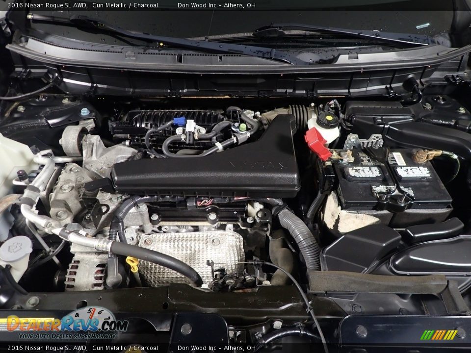 2016 Nissan Rogue SL AWD Gun Metallic / Charcoal Photo #10