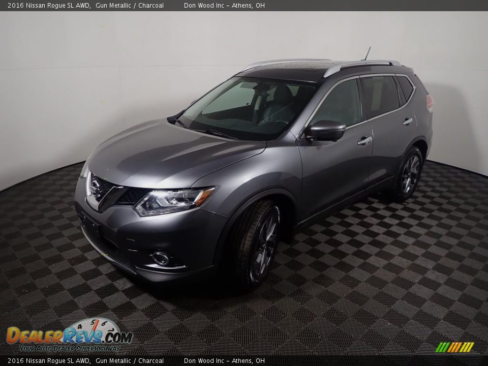 2016 Nissan Rogue SL AWD Gun Metallic / Charcoal Photo #12