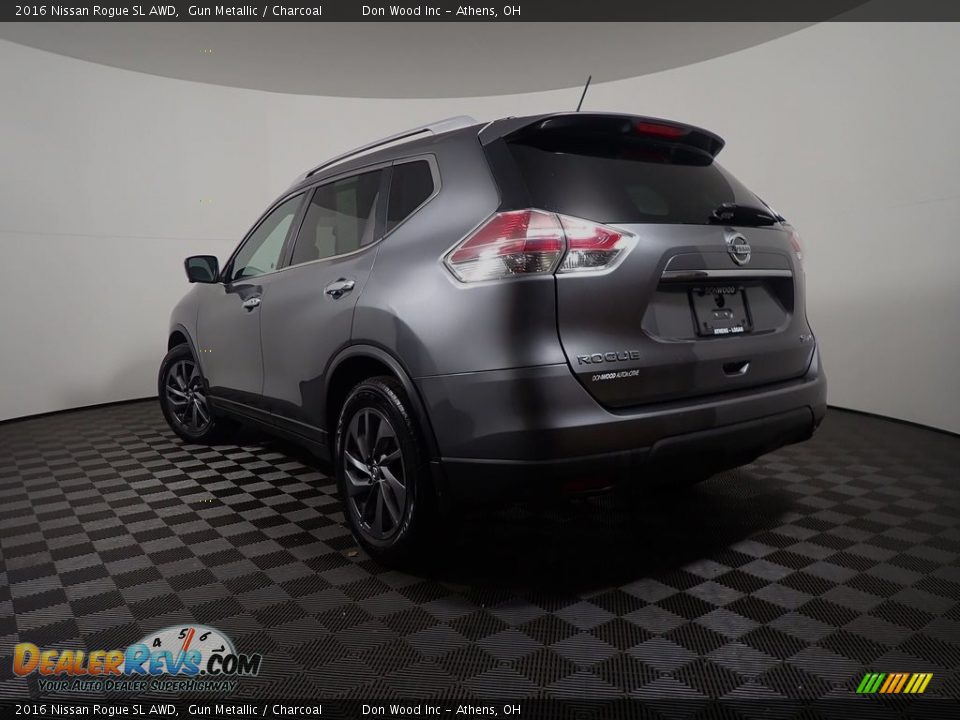 2016 Nissan Rogue SL AWD Gun Metallic / Charcoal Photo #14