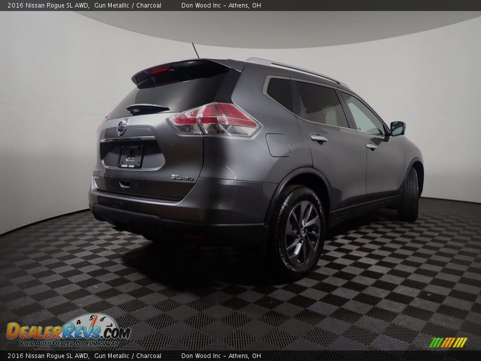2016 Nissan Rogue SL AWD Gun Metallic / Charcoal Photo #20