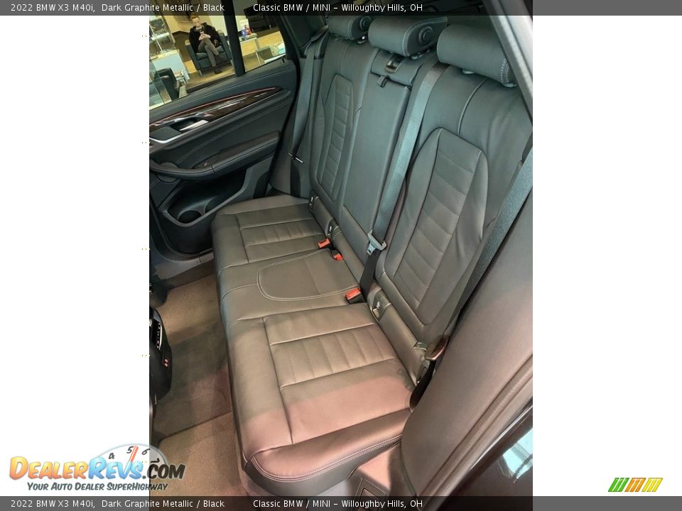 Rear Seat of 2022 BMW X3 M40i Photo #5