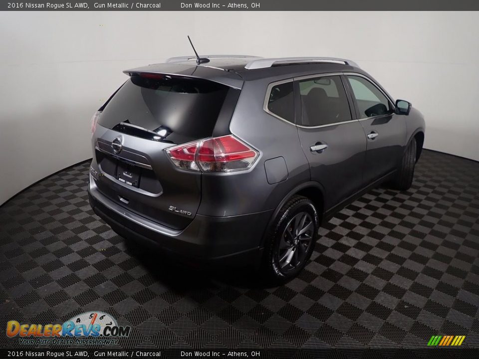 2016 Nissan Rogue SL AWD Gun Metallic / Charcoal Photo #21