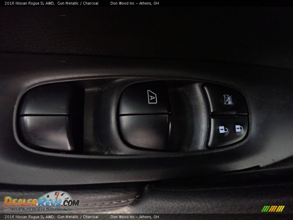 2016 Nissan Rogue SL AWD Gun Metallic / Charcoal Photo #25