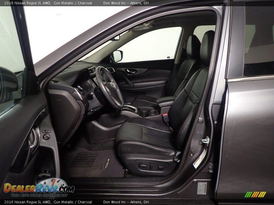 2016 Nissan Rogue SL AWD Gun Metallic / Charcoal Photo #26