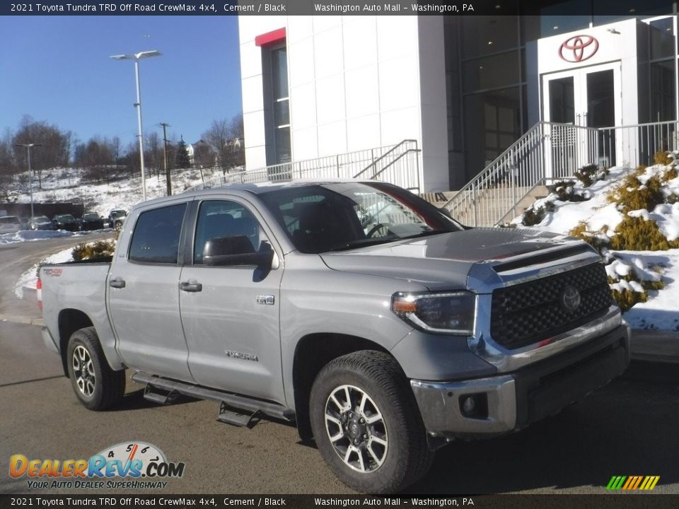 2021 Toyota Tundra TRD Off Road CrewMax 4x4 Cement / Black Photo #1