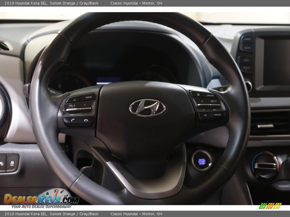 2019 Hyundai Kona SEL Steering Wheel Photo #7