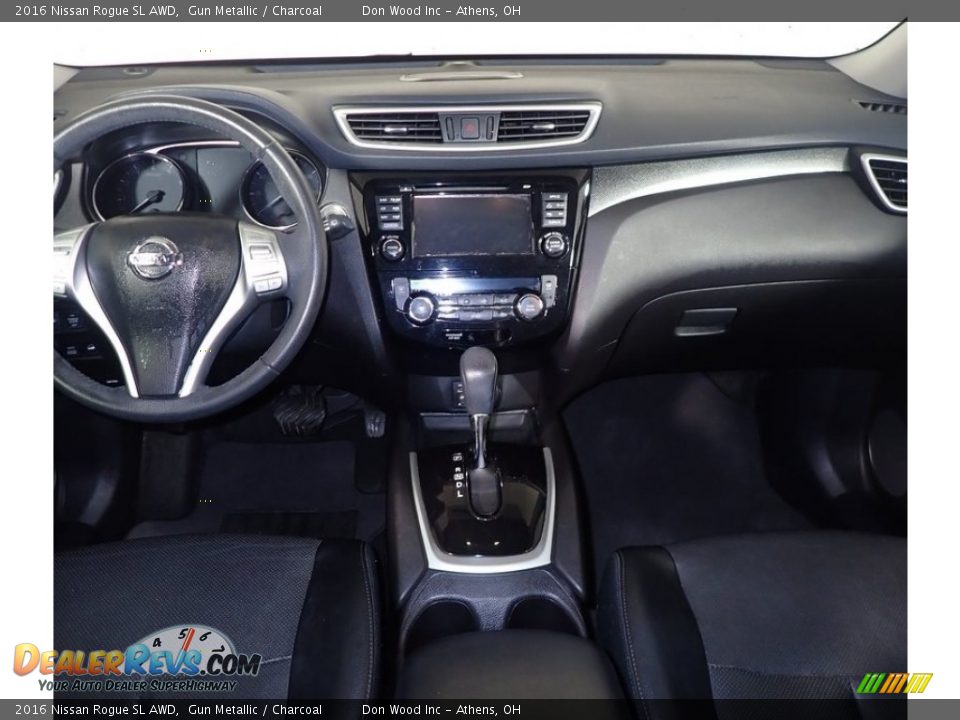 2016 Nissan Rogue SL AWD Gun Metallic / Charcoal Photo #29