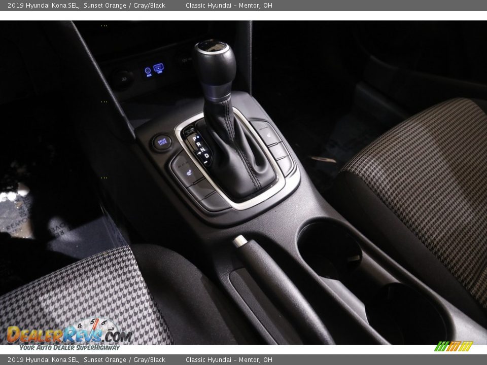 2019 Hyundai Kona SEL Sunset Orange / Gray/Black Photo #13