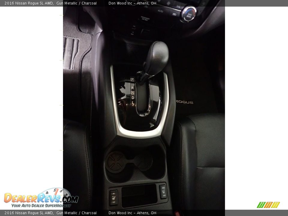 2016 Nissan Rogue SL AWD Gun Metallic / Charcoal Photo #36