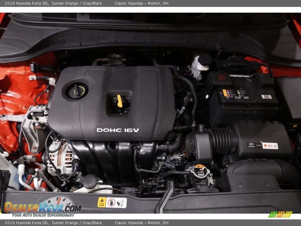 2019 Hyundai Kona SEL 2.0 Liter DOHC 16-Valve D-CVVT 4 Cylinder Engine Photo #18