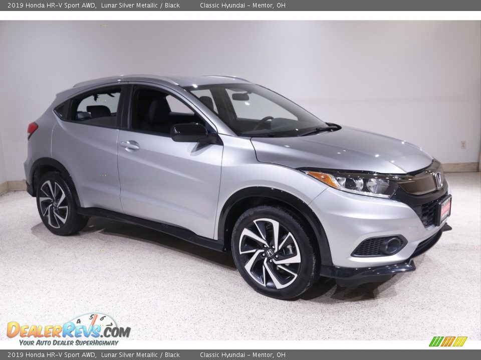 2019 Honda HR-V Sport AWD Lunar Silver Metallic / Black Photo #1