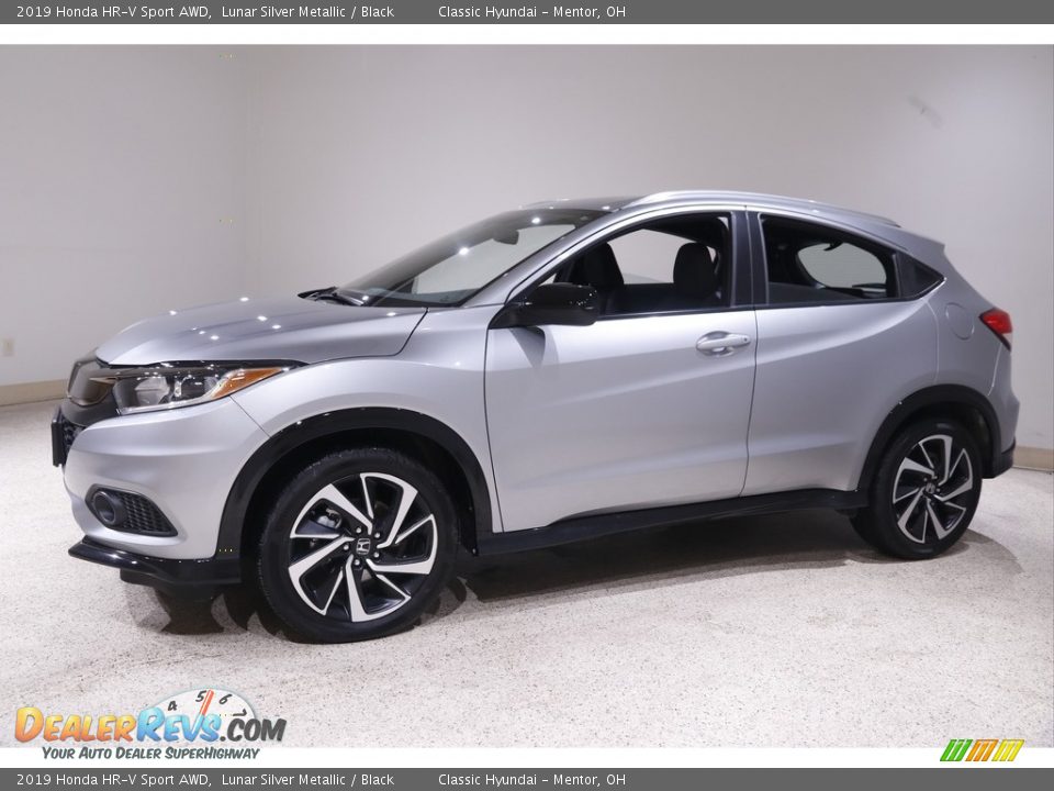 2019 Honda HR-V Sport AWD Lunar Silver Metallic / Black Photo #3