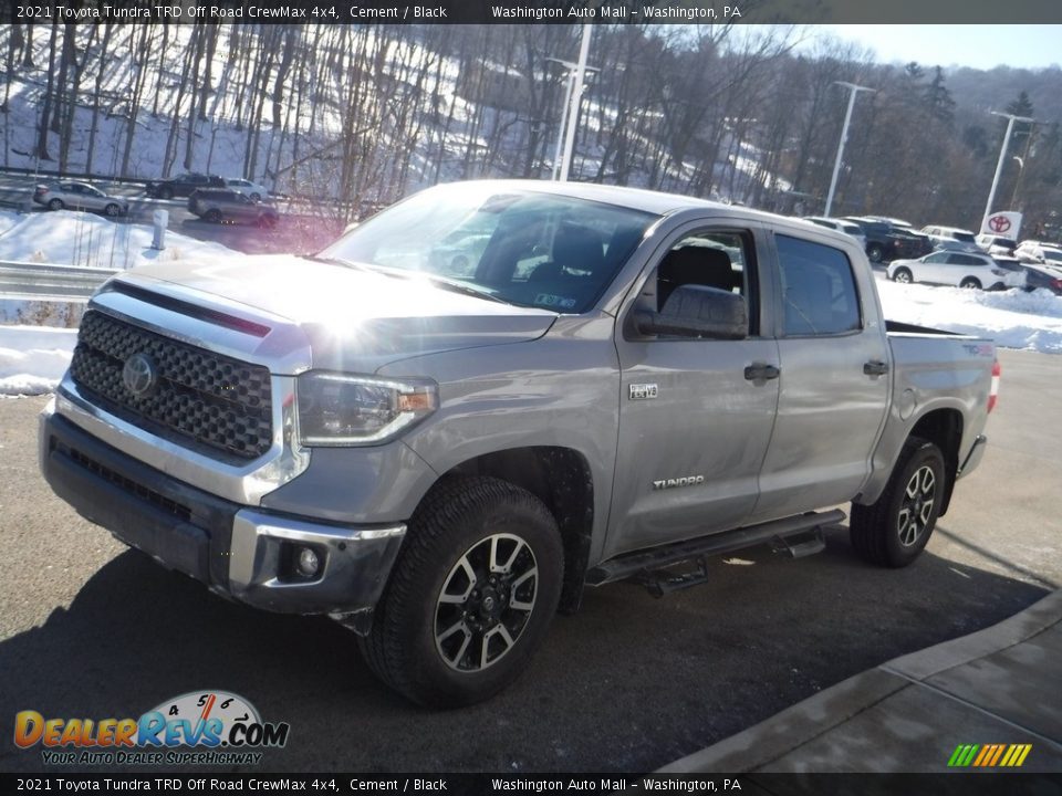 2021 Toyota Tundra TRD Off Road CrewMax 4x4 Cement / Black Photo #16