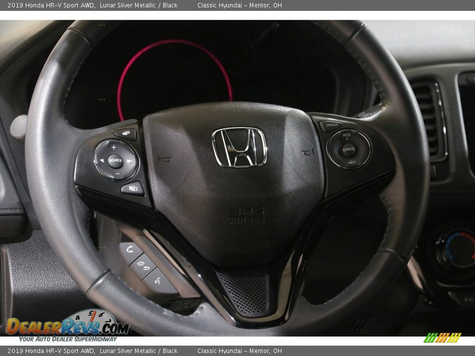 2019 Honda HR-V Sport AWD Lunar Silver Metallic / Black Photo #7