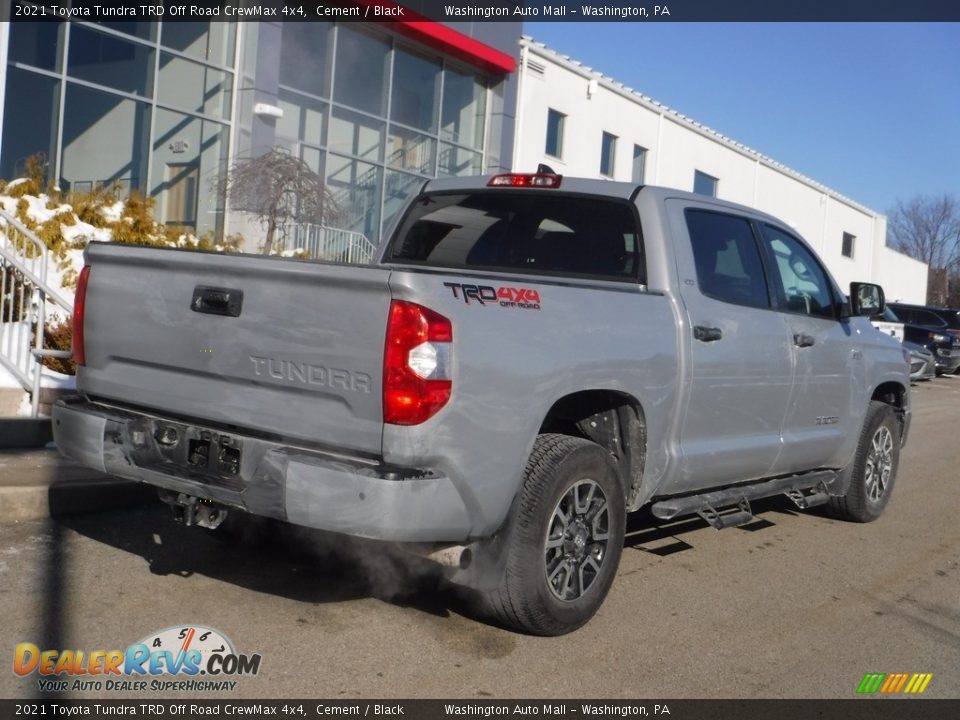 2021 Toyota Tundra TRD Off Road CrewMax 4x4 Cement / Black Photo #21