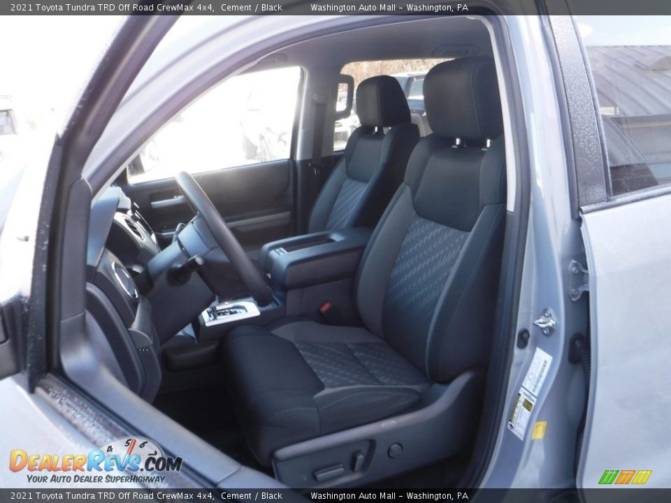 Front Seat of 2021 Toyota Tundra TRD Off Road CrewMax 4x4 Photo #25