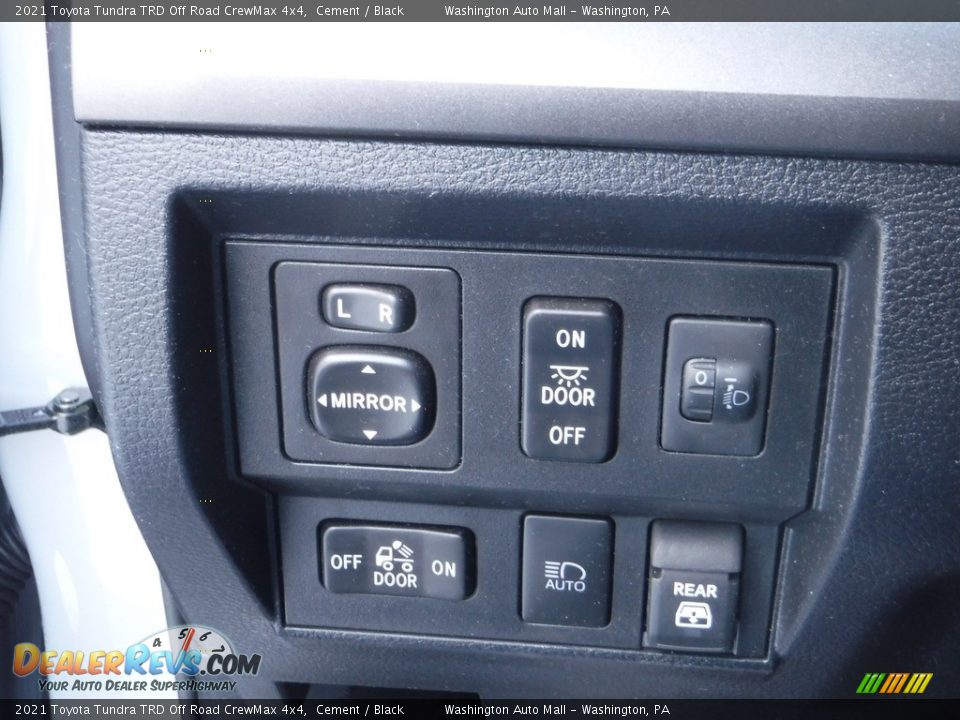Controls of 2021 Toyota Tundra TRD Off Road CrewMax 4x4 Photo #27
