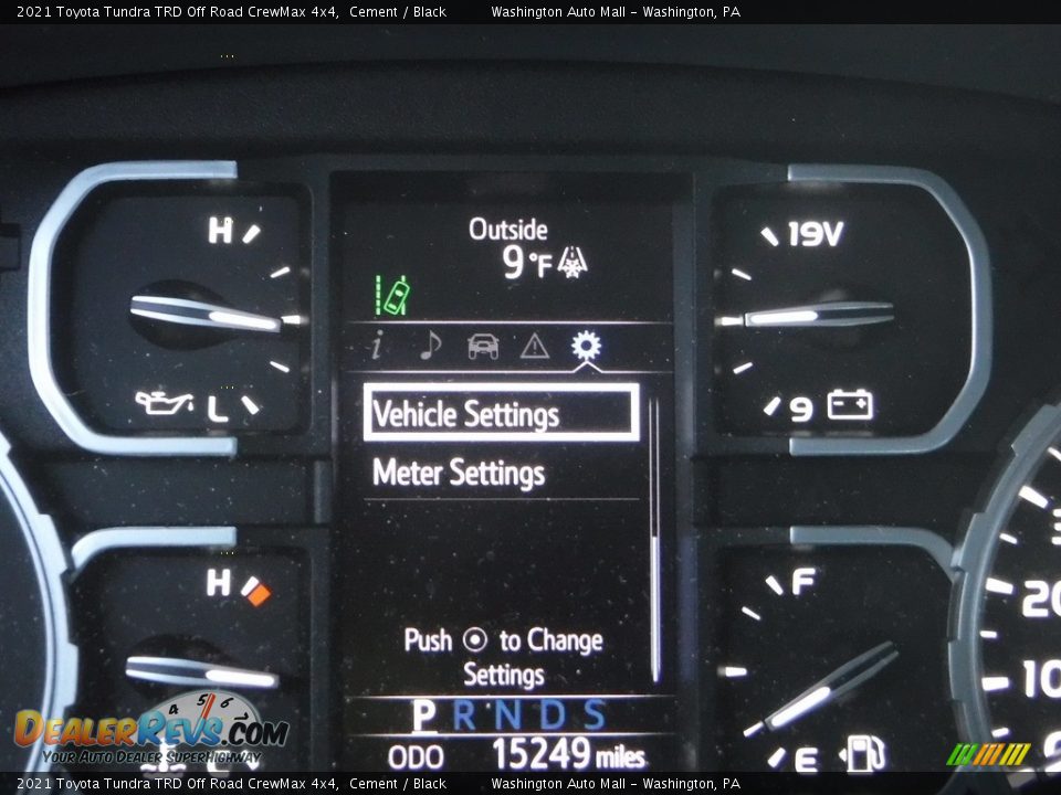 2021 Toyota Tundra TRD Off Road CrewMax 4x4 Gauges Photo #32