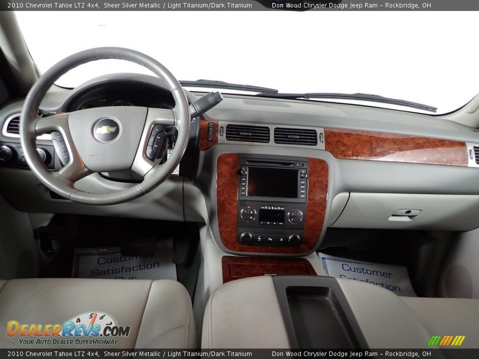 2010 Chevrolet Tahoe LTZ 4x4 Sheer Silver Metallic / Light Titanium/Dark Titanium Photo #31